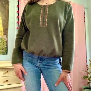 REI Green Sweater
